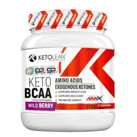 Стимулант AMIX KetoLean® Keto goBHB® + BCAA, 270 гр width=