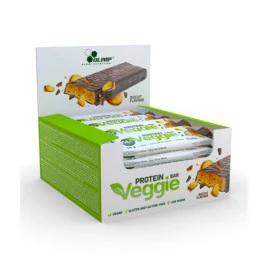 Протеинов бар OLIMP Veggie Protein Bar Box, 24 x 50 g width=