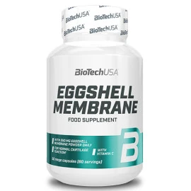 Мембрана от Яйчена Черепука BIOTECH USA Eggshell Membrane, 60 Caps width=