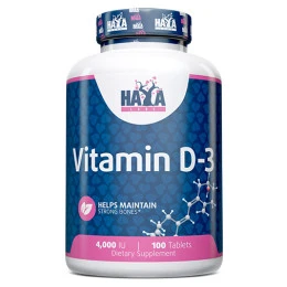 Витамин D3 HAYA LABS  4000 IU, 100 Tabs