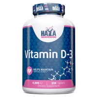 Витамин HAYA LABS Vitamin D-3 / 4000 IU, 250 табл.