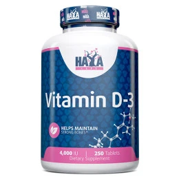 Витамин HAYA LABS Vitamin D-3 / 4000 IU, 250 табл.