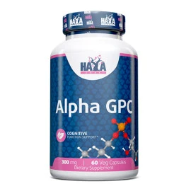 Алфа-Глицерил Фосфорил Холин HAYA LABS  300mg, 60 VCaps. width=