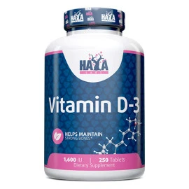 Витамин D3 HAYA LABS 1600 IU, 50 Tabs width=