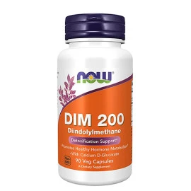 Дииндолилметан NOW DIM / Diindolylmethane 200 mg, 90 Vcaps width=