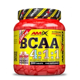 Аминокиселина AMIX BCAA 4:1:1, 300 Tabs. width=