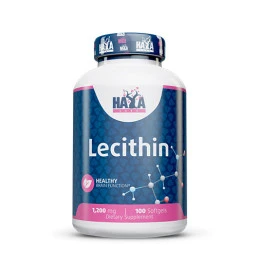 Лецитин HAYA LABS Lecithin 1,200mg, 100 Softgels