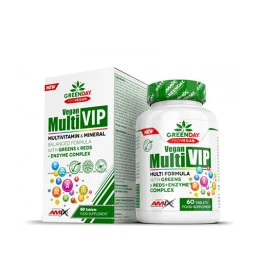 Витамини и минерали AMIX Vegan Multi VIP, 60 Tabs