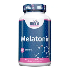 Мелатонин HAYA LABS Melatonin 4 mg, 60 Tabs
