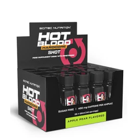 Стимилиращ хардкор SCITEC Hot Blood Hardcore Shot Box, 12 x 60 ml width=