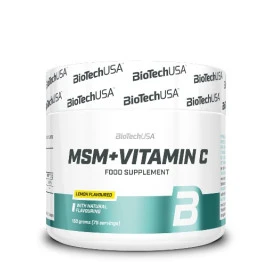 Метилсулфонилметан BIOTECH USA MSM with Vitamin C, 150g width=