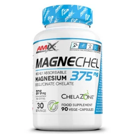 Магнезий AMIX MagneChel / Magnesium Bisglycinate Chelate, 90 капс. width=