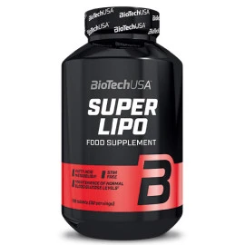 Фет бърнър BIOTECH USA Super Lipo, 120 табл.