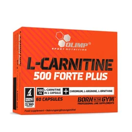 Фет бърнар OLIMP L-Carnitine 500 Forte Plus Sport Edition, 60 капс. width=