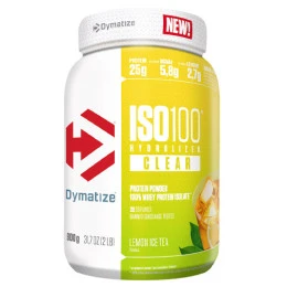 Суроватъчен протеин DYMATIZE ISO 100 Hydrolyzed Clear, 900гр