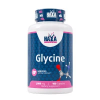 Глицин HAYA LABS Glycine 1000 мг, 100 капс.