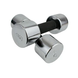 Гири хромирани Master 4 кг, чифт