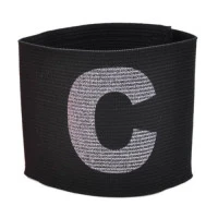 Капитанска едноцветна лента, черна