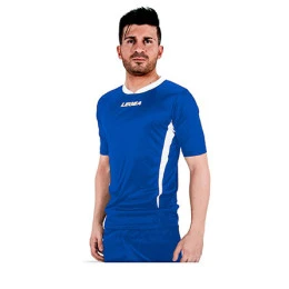 Футболна фланелка Maglia Dusseldorf Azzuro, синя, XL