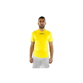 Футболен екип Legea Lipsia, жълто-бяло width=