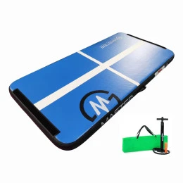 Постелка MASTERJUMP 200 x100x10см, синьо-черна, надуваема