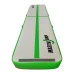 Постелка MASTERJUMP 400x100x30 см, сиво-зелена, надуваема