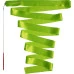 Лента за художествена гимнастика 4 м, зелена width=
