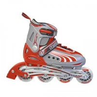 Ролери SPARTAN Storm, 34-37, червени