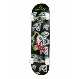 Скейтборд SPARTAN Utop Board Skull Pirate width=