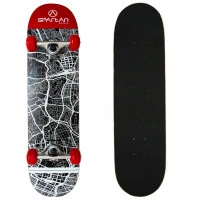 Скейтборд SPARTAN Utop Board Skull City, 78х20см