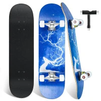 Скейтборд Bodyflex от 7-слоен клен, 79x20см