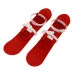 Детски ски + щеки MASTER Big Foot 42 см, червени width=