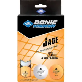 Топчета за тенис маса DONIC-SCHILDKROT Jade Poly 40+ ,12 бр. width=