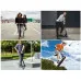 Тротинетка за трикове Bodyflex Nanrobot , черно-червена