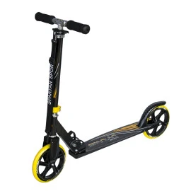 Тротинетка SPARTAN Jumbo - 205 mm - черно-жълта width=