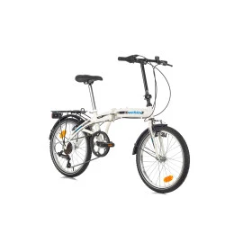 Велосипед Bachini FOLDING 20'', 310мм, бяло-син