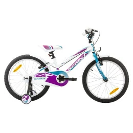 Велосипед Sprint CALYPSO 20'', 242мм, бяло-лилав