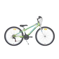 Велосипед Cross Speedster Steel 24'', 300 мм, зелен