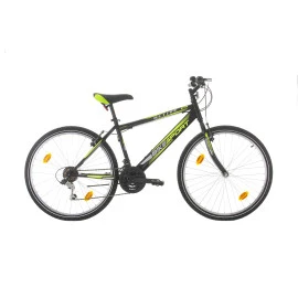 Велосипед Bikesport ACTIVE 26", 330мм, черенo-зелен width=