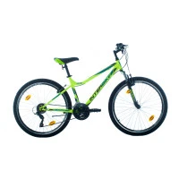 Велосипед Bikesport EVEREST 26", 406ММ, ЕЛЕКТРИКОВО ЗЕЛЕН