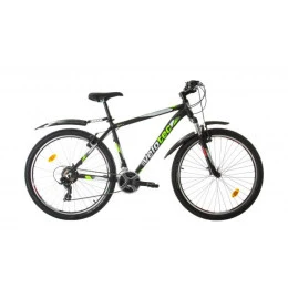 Велосипед Velotec PRO 27.5'', 440мм, черно-зелен