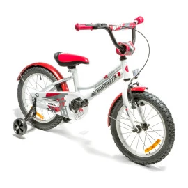 Детски велосипед Cross Ninja 16", 250 мм, бяло-розов width=