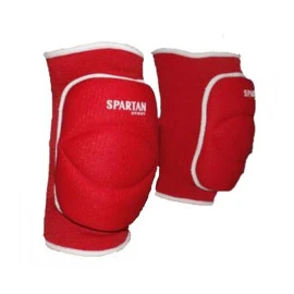 Волейболни протектори SPARTAN Junior 144, червени width=