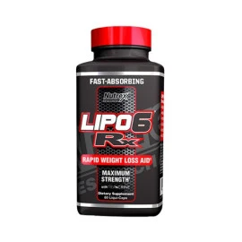 Фет бърнър NUTREX Lipo-6 RX, 60 капс.