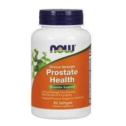 Мултивитамини за мъже NOW Prostate Health /Clinical Strength/, 90 меки капс.