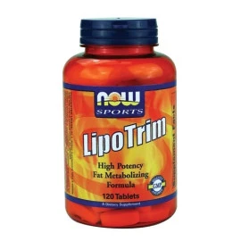 Фет бърнър NOW LipoTrim, 120 табл.
