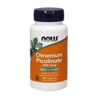 Хром пиколинат  NOW Chromium Picolinate, 200мг., 100 капс.