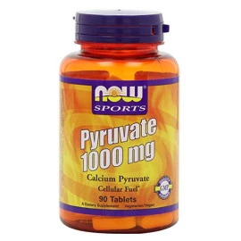 Фет бърнър NOW Pyruvate 1000мг., 90 табл. width=