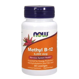 Витамин B-12 NOW 5,000мг., 60 капс. width=