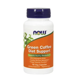 Фет бърнър NOW Green Coffee Diet Support, 90 капс. width=